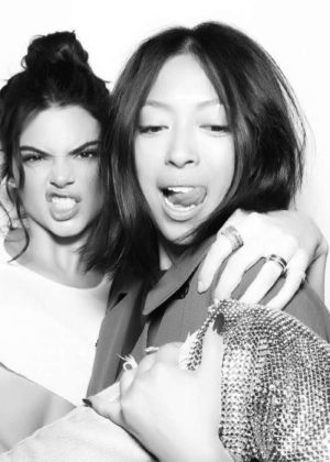 Kendall Jenner - Photo Booth at her Birthday Party in Los Angeles